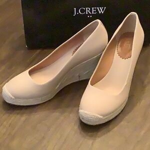 J Crew wedge shoes